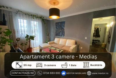 Apartament 3 camere, Medias - 1