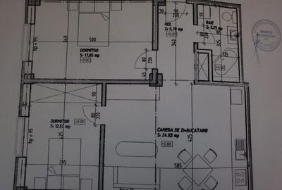 Apartament cu 3 camere semidecomandat în Sud - 2