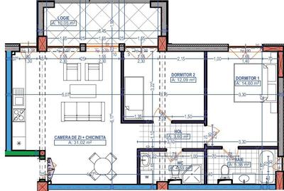 Dezvoltator | Apartamente disponibile imediat | 3 camere | 2 bai - 16