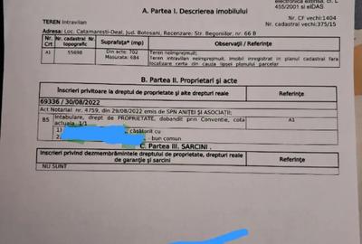 Teren de 684 mp, în Exterior Vest - 2