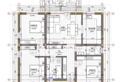 Casa parter, 4 camere, 91mp utili, Stupini - 1