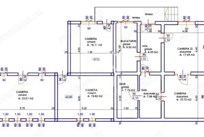Casă cu 5 camere cu Teren 1498 Mp în Bucerdea Grânoasă - 2