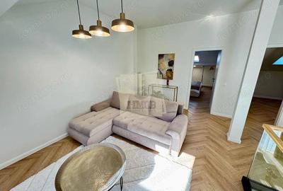 Penthouse mobilat lux 118 mpu cu 5 camere 3 bai balcon - 2