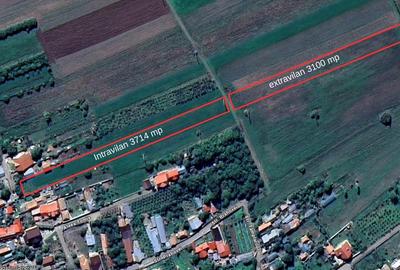 Teren de 3714 mp, în Tomșani - 1