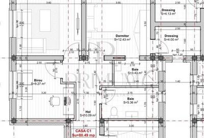 GIROC - Duplex despartit - 4 Camere - Dressing - Teren 325mp