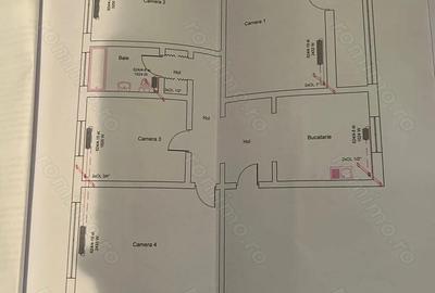 Apartament cu 4 camere semidecomandat în Favorit - 1