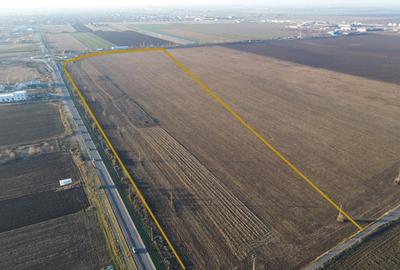 Teren de vanzare Vladimirescu Arad, la sens giratoriu DN7-Centura Est - 2