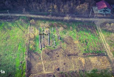 Teren de 1422 mp, în Popricani - 2