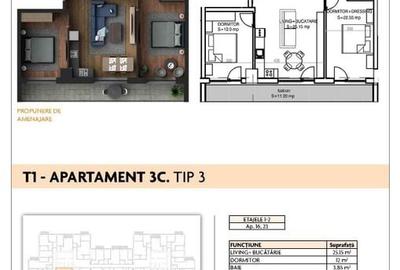 Apartament 3 Camere Aparatorii Patriei 78.40Mp - 1