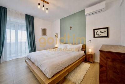 Apartament cu 3 camere nedecomandat, mobilat în Băneasa - 14