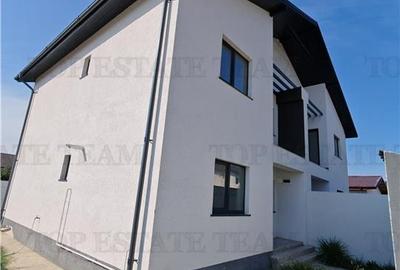 Vila individuala cuplata 4 camere P+1+M, cu incalzire in pardoseala si toate uti - 1