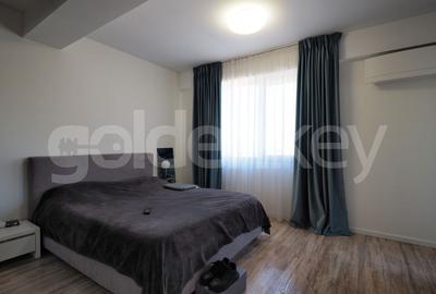 Penthouse cu 4 camere semidecomandat, mobilat în Barbu Văcărescu - 9