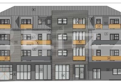 Apartament decomandat, etaj 1, 60 mp, cu 2 camere, 2 balcoane, Apahida - 2