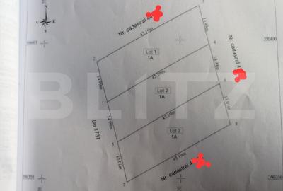 Parcele Teren 610 mp, zona pepiniera Cornesti - 3