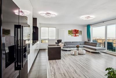 Penthouse 4 camere de inchiriat - mobilat si utilat premium in Complex Maurer - 6