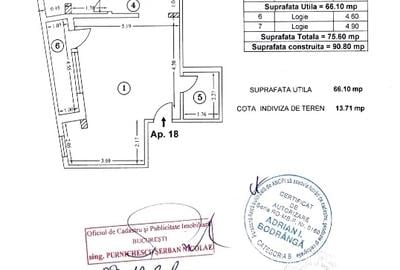 Apartament cu 3 camere semidecomandat, mobilat în Bucureștii Noi - 8