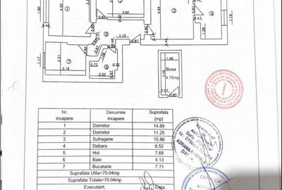 Apartament 3 camere, 70 mp, aproape de KM 0 - 13