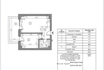 Apartament cu 2 camere semidecomandat în Aviației - 15