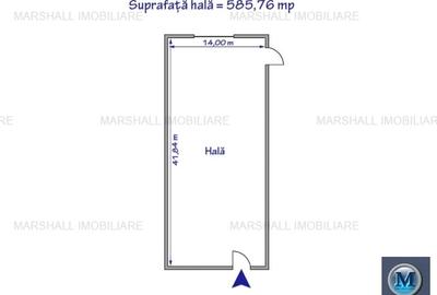Spatiu industrial de inchiriat, zona Nord, 597.4 mp #15607 - 4