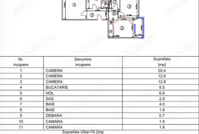 Apartament 3 camere Sebastian - 2