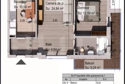 Apartament cu 2 camere semidecomandat în Burdujeni - 7