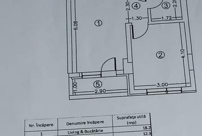 Apartament cu 2 camere semidecomandat în Chiajna - 16