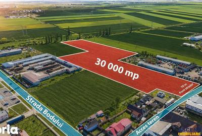 Teren de 10000 mp, în Hălchiu