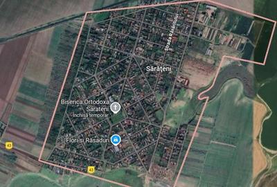 Casă cu 2 camere cu Teren 2100 Mp în Sărățeni