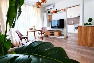 Apartament cu 2 camere semidecomandat, mobilat în Nicolae Grigorescu