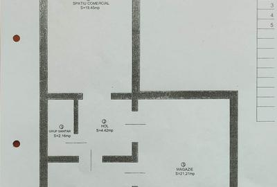 Spațiu comercial, de 68 mp, în Central - 1