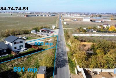 Teren INTRAVILAN la sosea - comuna Berceni - 4