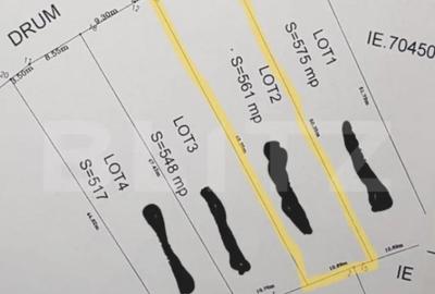 Teren de 561 mp, în Central