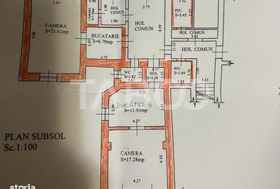 Apartament cu 2 camere semidecomandat în Central - 5