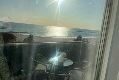 Apartament cu vedere frontala la mare, complet mobilat si utilat lux, lift, bloc nou