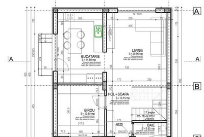 Casă individuală cu 4 camere cu Teren 290 Mp în Central - 7
