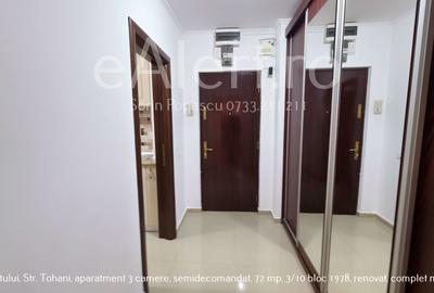 Apartament 3 camere decomandat, 72 mp, etaj 3/10 – Tineretului, strada Tohani. - 18