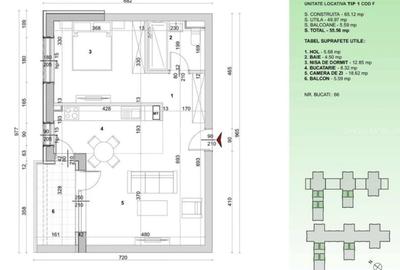 Apartament 2 camere High Garden East - 2