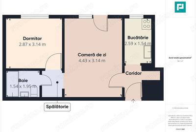 Apartament cu 2 camere zona Fortuna - 7