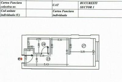 Garsonieră semidecomandată, mobilată în Băneasa