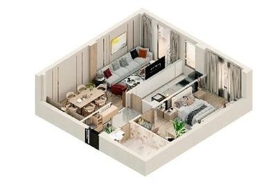 Comision 0- Apartament 2 camere decomandate Valea Lupului - 2