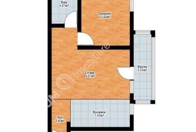 Apartament 2 camere balcon parcare in Doamna Stanca din Sibiu - 11
