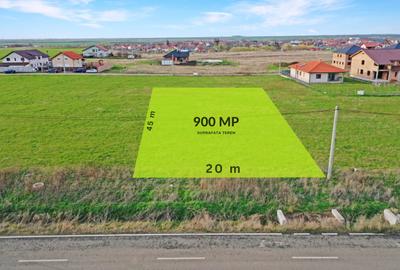 Teren Construcții intravilan de 900 mp, în Dudeștii Noi