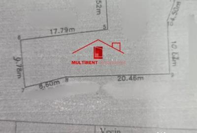 Teren de 504 mp, în Ultracentral