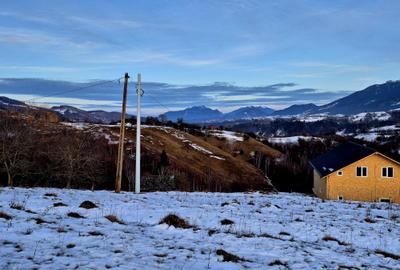 Sat Peștera – Moeciu | Vedere panoramică Bucegi & Piatra Craiului - 5