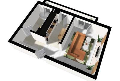 Apartament Decomandat cu 1 camera-Kaufland Păcurari - 2