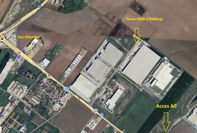 Popesti Teren logistic lângă CTPark Jumbo până la 27000mp - 2