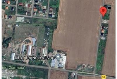 Teren Construcții intravilan de 610 mp, în Giarmata