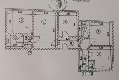 Apartament cu 4 camere semidecomandat în Turda - 8