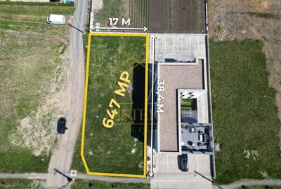 Teren Construcții intravilan de 647 mp, în Dumbrăvița - 2