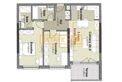 Apartament 3 camere | The Nest | Comision 0% - 2
